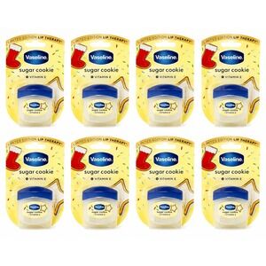 8-Vaseline Limited Edition Sugar Cookie Lip Therapy Vit E Holiday/Christmas Balm